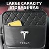 Car Sticker Tesla Car Seat Back Storage Bag Cup Snack Storage Bag For Tesla Emblem Model S Model X Model 3 Roadster Cybertuck Au