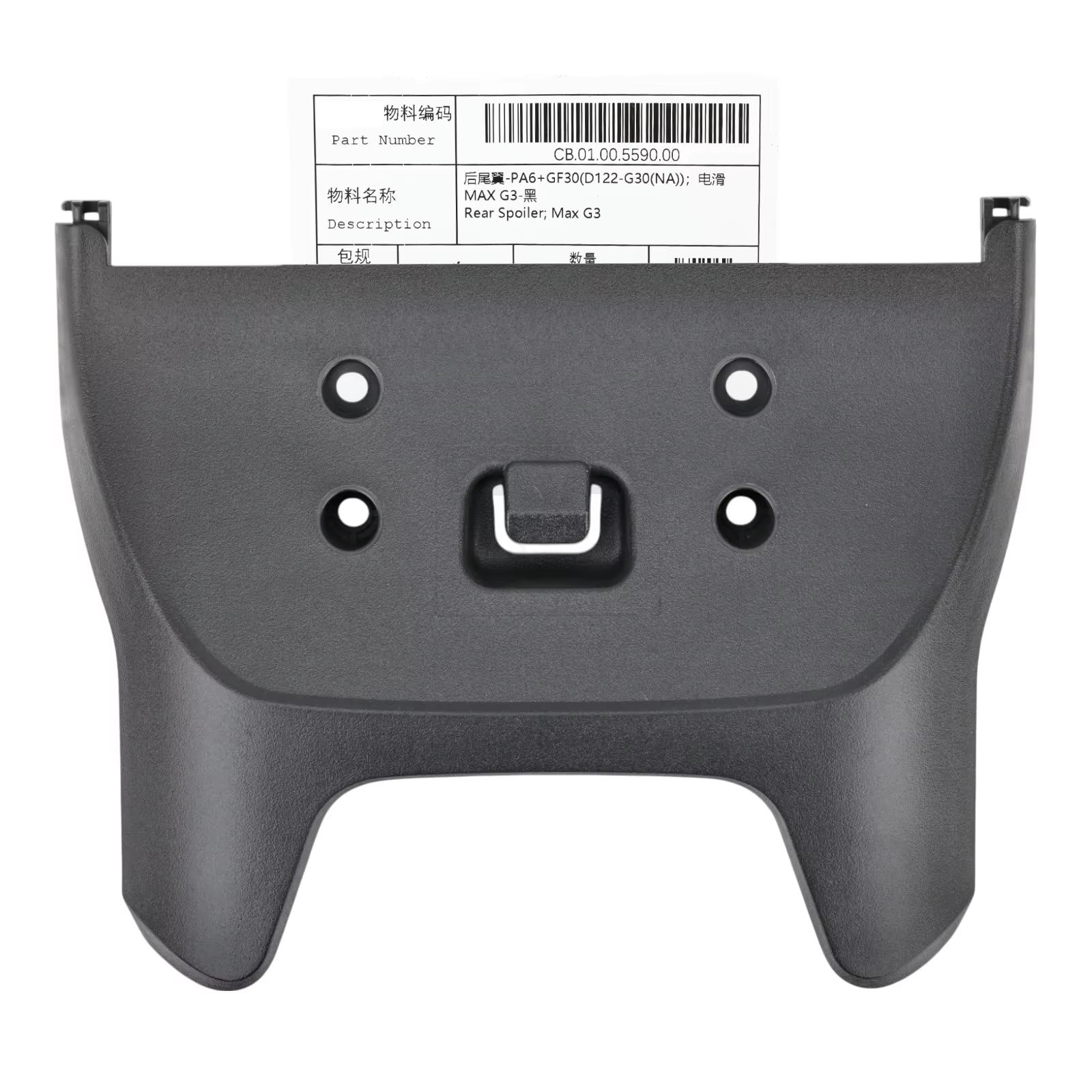 Original Rear Spoiler For Segway MAX G3 Electric Scooter Shell Tail Border Wing Cover Parts Rear Spoiler