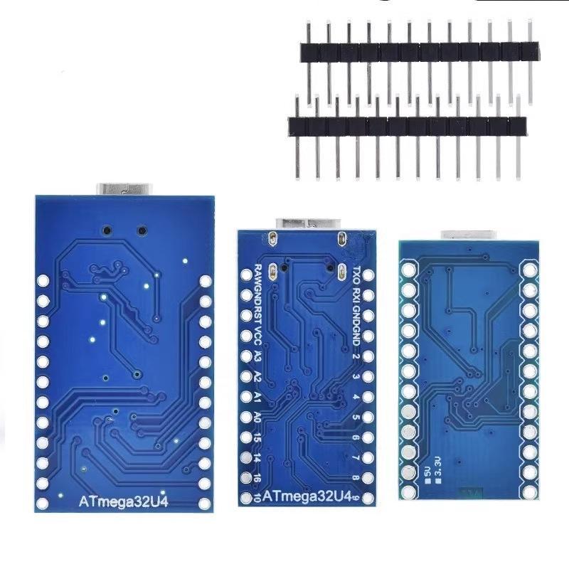 1 Set Ersatzzubehör Pro Micro Atmega32U4 5V 16MHz Für Pro Mini Mit 2-reihigem Pin-Header Für Leonardo Mini USB-Schnittstelle