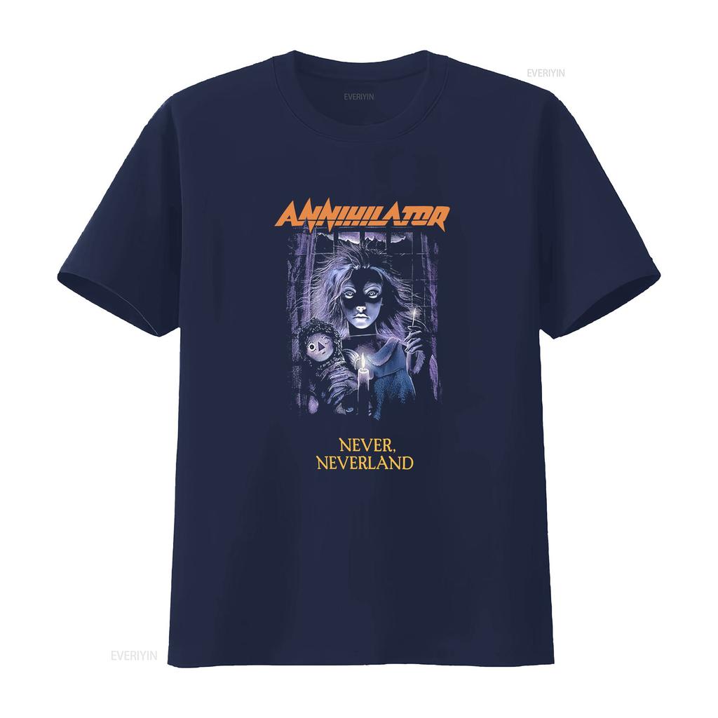Classic Annihilator For Fans Unisex S 235xl T Shirt 14d607 Vintage Washed Top For Everyday Wear Designer Clothes Unisex Casual