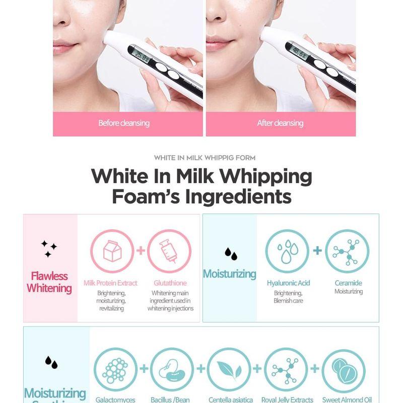 G9SKIN White In Milk Whipping Foam 120ml