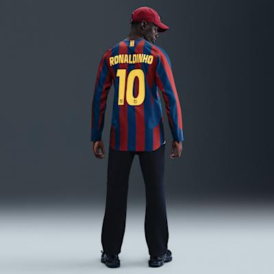 Nike FC Barcelona Re-Issue 2005/06 Ronaldinho #10 Home Jersey Multicol