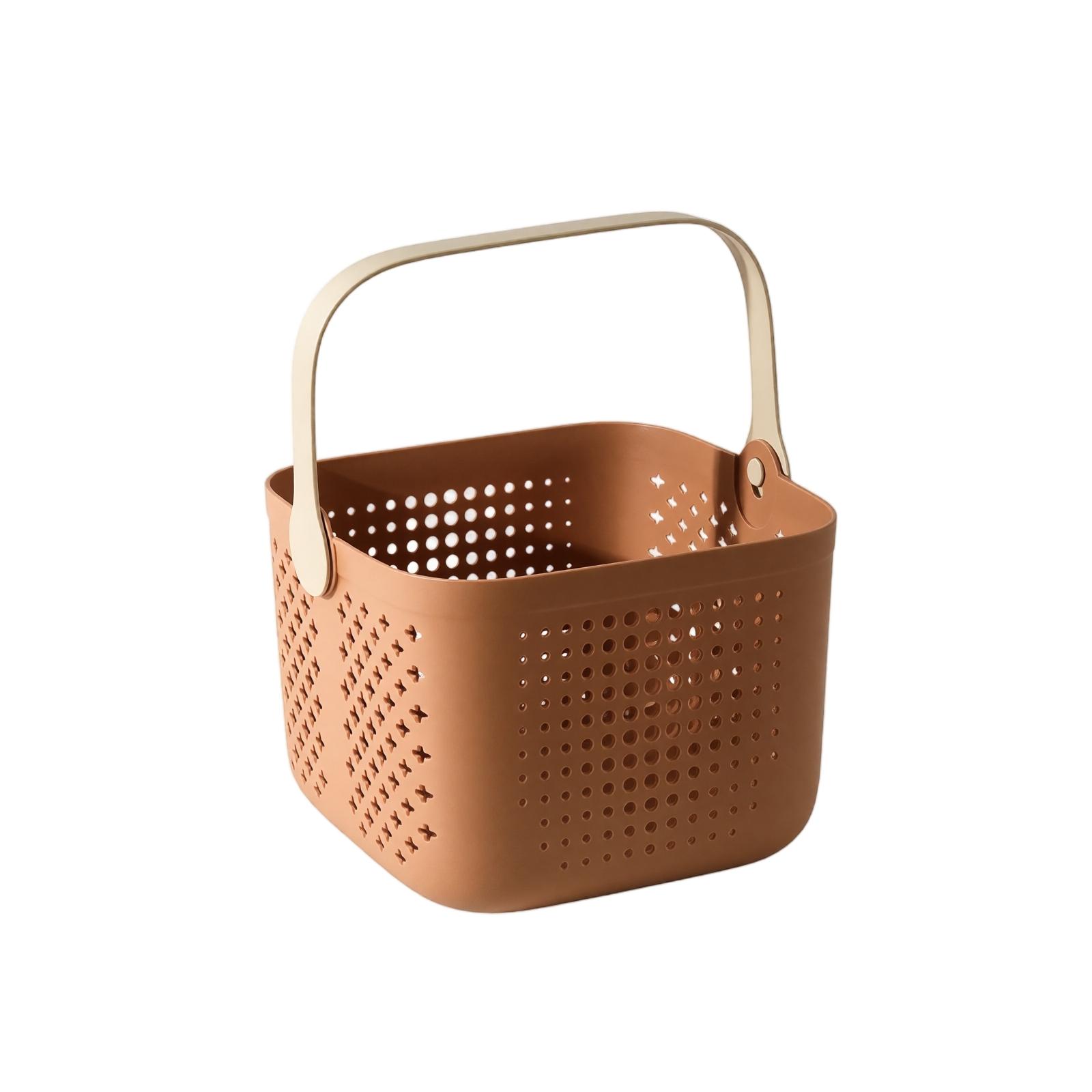 Portable Shower Caddy Basket for Bathroom Organization Storage Handle One Size