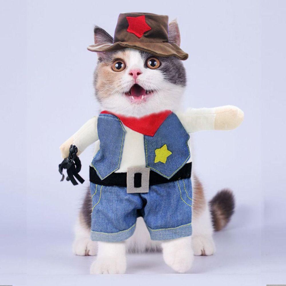 Soft Fabric Dog Cosplay Clothing Easy To Wear Kitten Puppy Costume  Festival Party