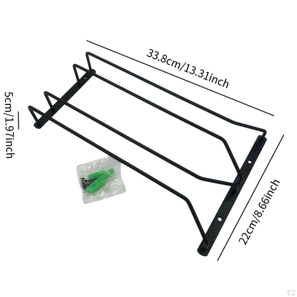 Wine Glass Rack Hanging Stemware Hanger Holder for Dining Room