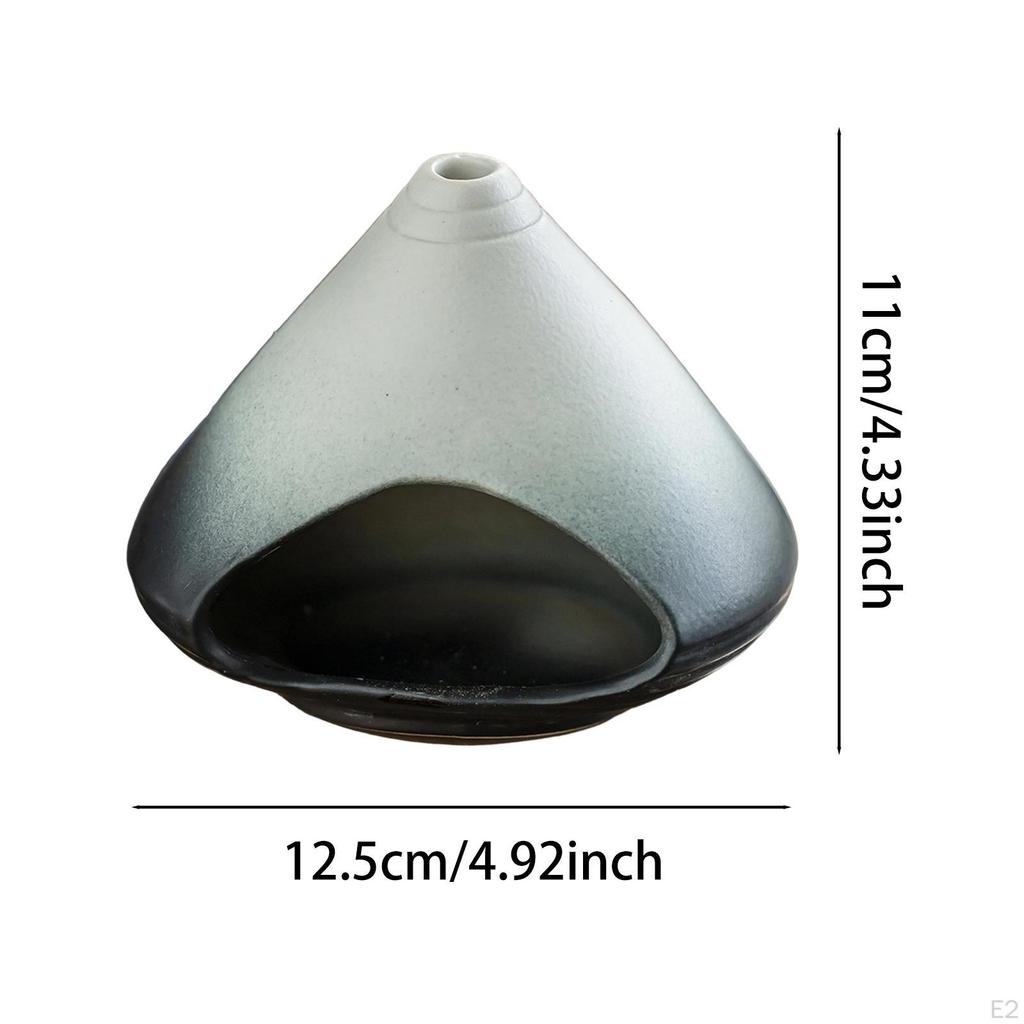 Burner Ceramic Holder Home Fragrance Porcelain Desk Mediation Accessories Ornament for Office