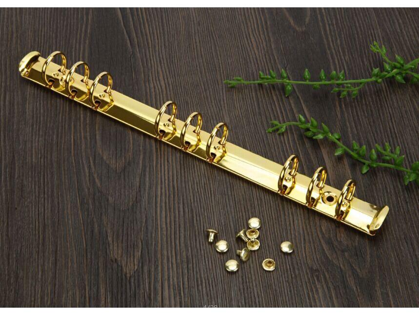 Loose Leaf Binder: A4, A5, A6, A7, B5 Metal Notebook Clips