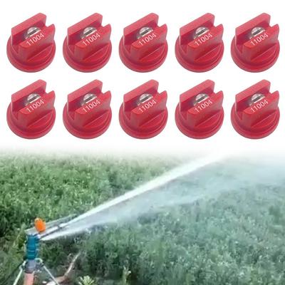 10pcs Adjustable 110 Degree Nozzles for Spraying Plants and Gardens