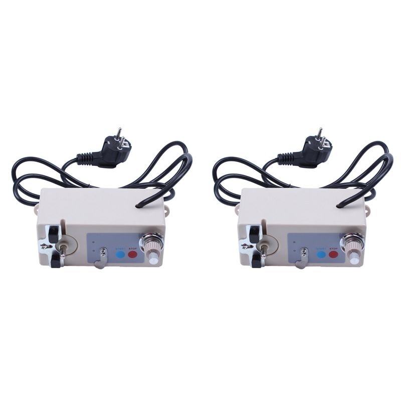 A60Z2X 220V Electric Bobbin Winder Automatic High Speed Bobbin Winder For Embroidery Sewing EU Plugmay белый
