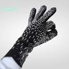 1 Pair Soccer Goalie Gloves Wear-resistant Impact Resistant Non-slip Texture Breathable Strong Grip Goalkeeper Gloves Goalie Gloves Sports Supplies