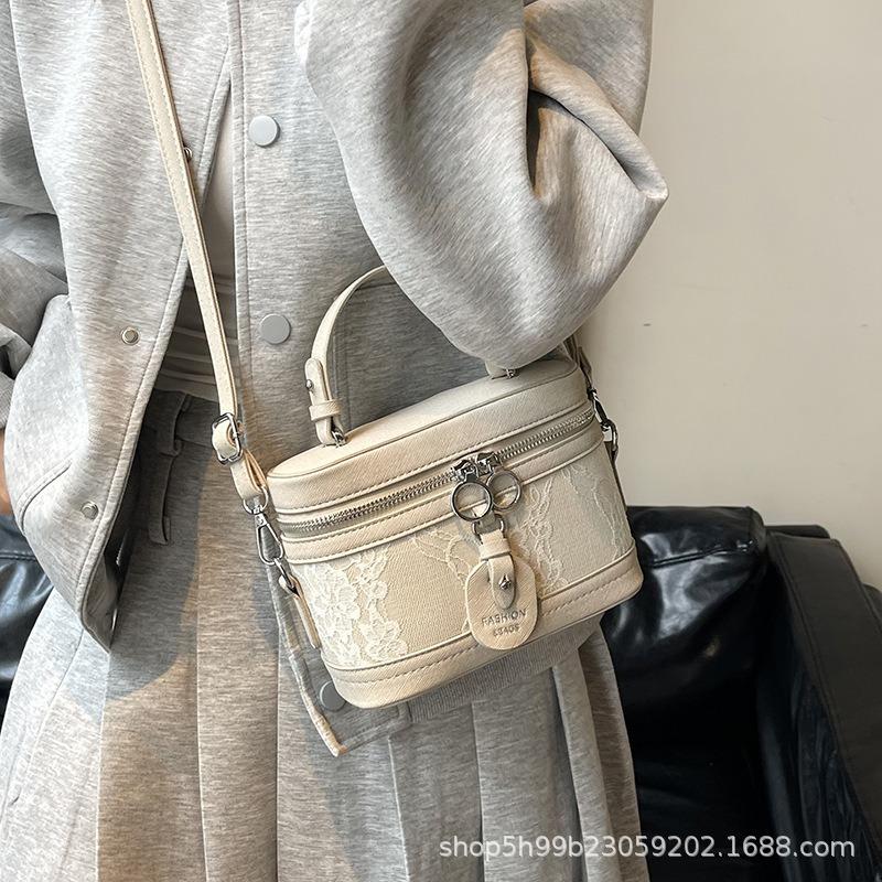 Premium niche bag women's new summer messenger bag casual portable box bag bucket bag