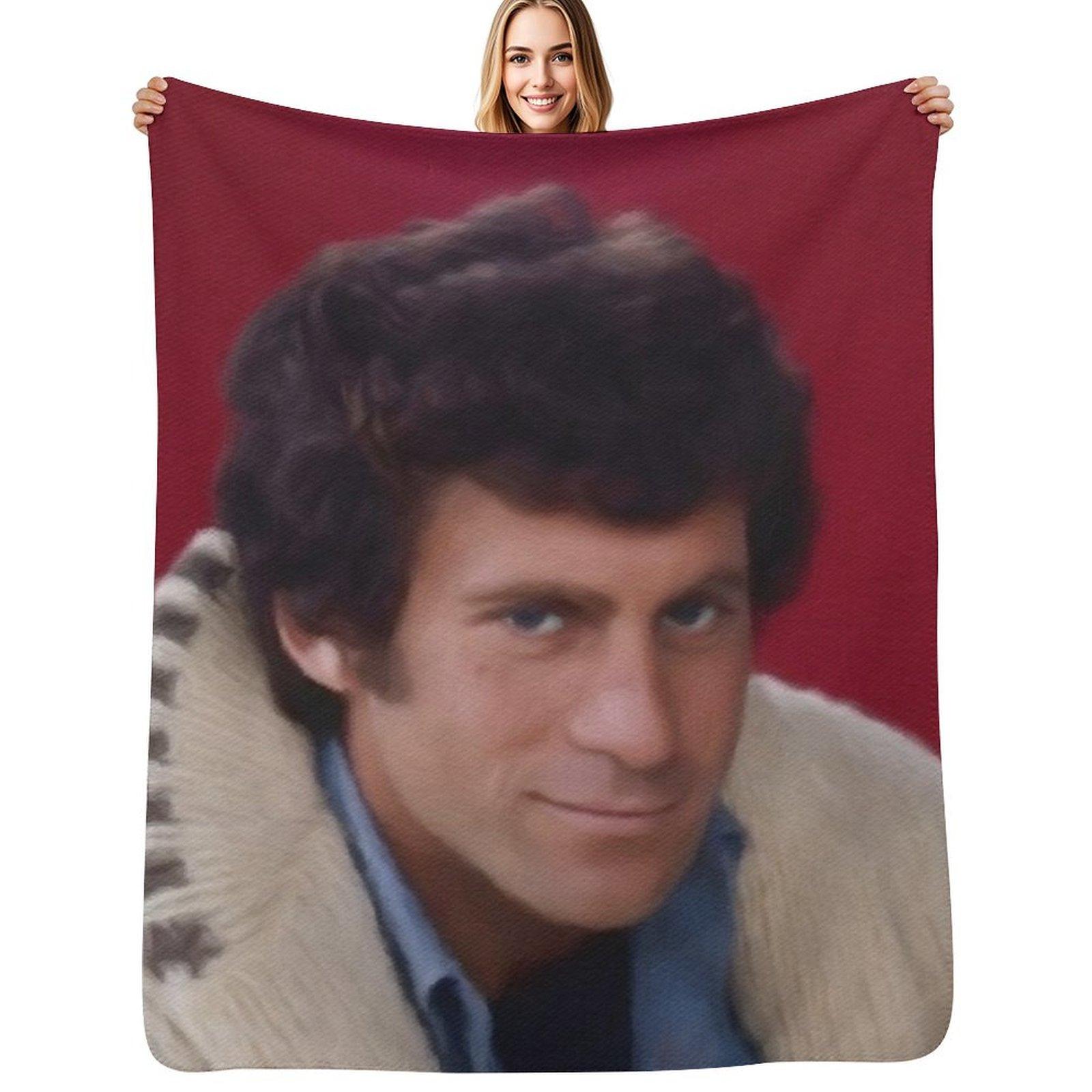 Paul Michael Glaser, Actor Throw Blanket Fluffy Cozy Throw Blanket for Home Decor Size: 75*100cm, Weight: 230 GSM