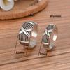Buyee   Copper Lover Couples Ring Sets Elegant X Gray Open Ring Finger For Woman Man Fashion Fine Jewelry Circle