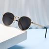 New Model Metal-framed Sunglasses, Trendy And Fashionable, With Oval Shape And Stylish Design.2403