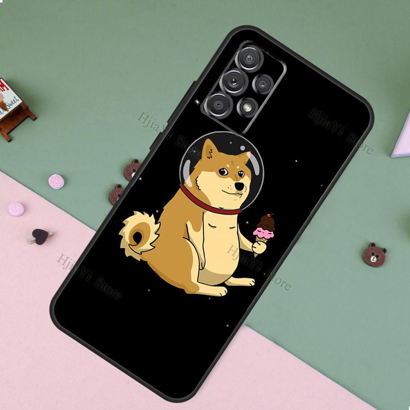 Doge Meme Kabosu Fundas For Samsung A53 A33 A23 A13 A73 A12 A22 A32 A42 A52 A72 A50 A51 A71 A14 A34 A54 Case