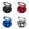 Aromaterapia Automatica Solare Rotante Deodoranti per Auto Decorazioni per Auto Aroma Doppio Anello Diffusore per Veicolo Accessori Auto Interni