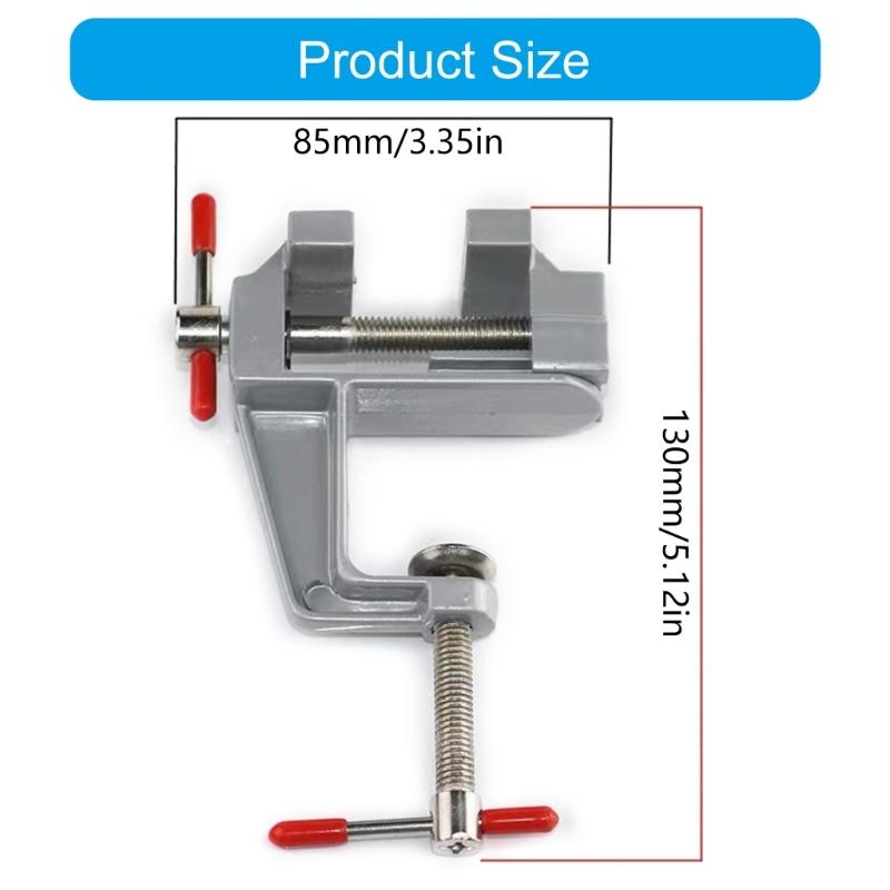 Mini Vise High Strength Stable Clamping Force Ideal For Precise Work Lightweight DIY Enthusiasts Crafting Professionals