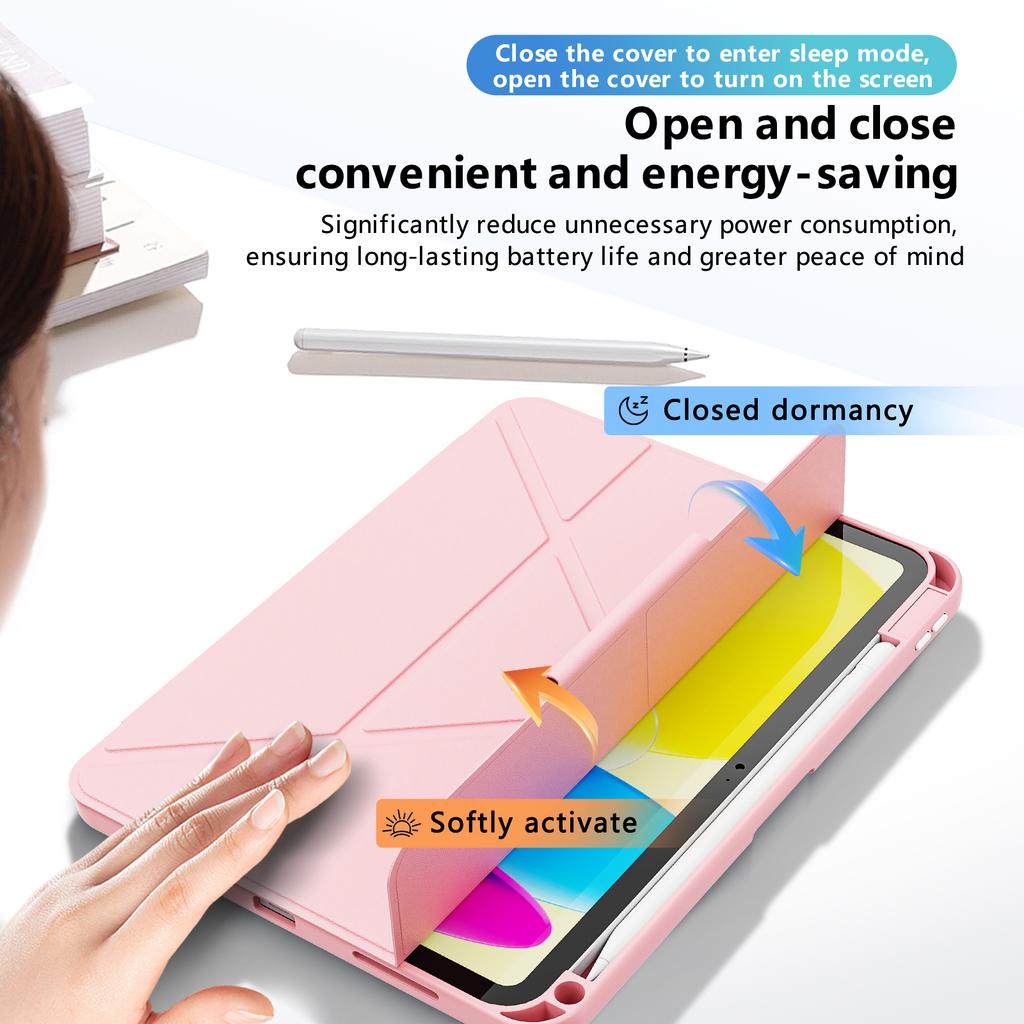 IPad 10th/11th Gen A16 Air 5 10.9 Pro 11 Inch M2/M3/M4 Magnetic Flip Shockproof Tablet Case Smart Stand Pencil Holder Private