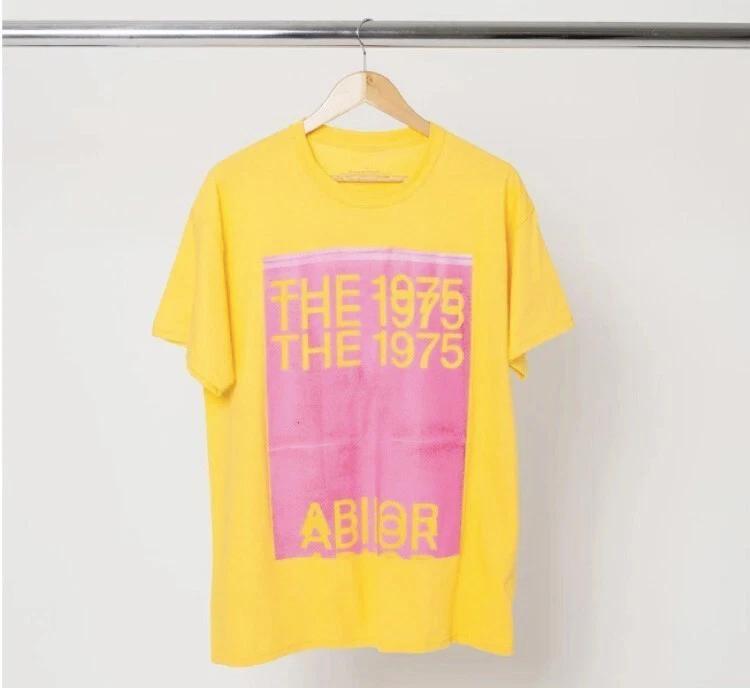 The 1975 Neon Sign Fall Tour 2016 Shirt Short Sleeve Yellow Unisex S-4X M