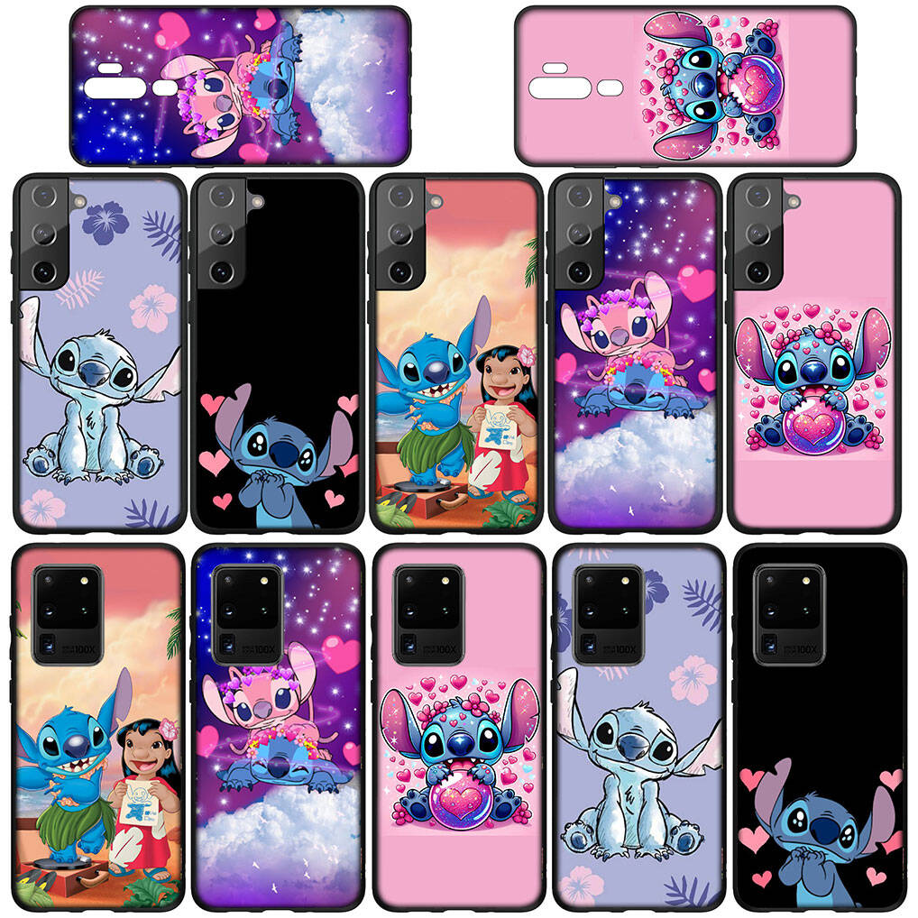 for iPhone 17 16 15 Xiaomi Poco F7 F8 X7 X6 C85 C75 C71 M8 Redmi Note 14 13 12 Pro Max 14C 13C 15C A3 A4 Phone Case Anime Lilo Wallpaper Stitch Cover