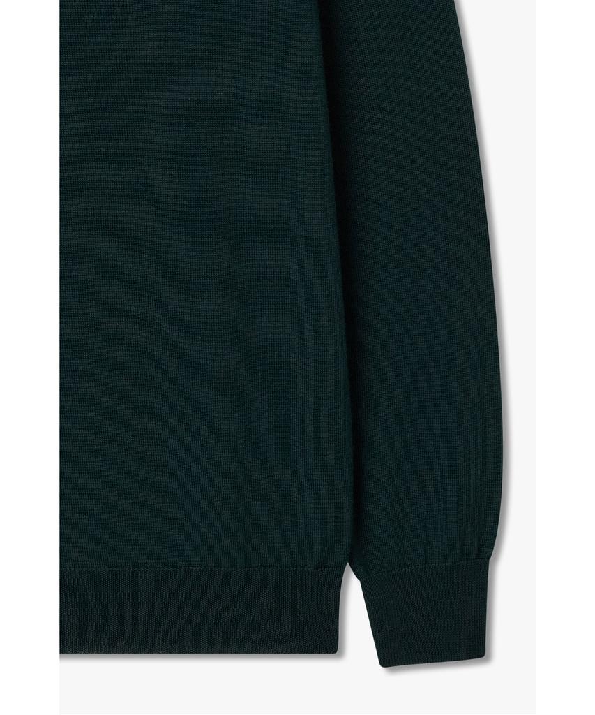 MAN ON THE BOON [Morgano] Polo Sweater_Green 4715313902