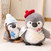 25/35CM Penguin Plush Toys Cute Doll Plushie Chef Painter Fishing Penguin Pillow Valentine's Day Christmas Gifts Toys for Girl
