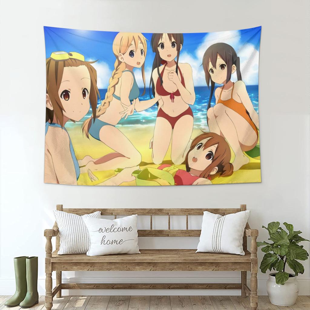Kawaii K On Tapestry Wall Art, Home Decoration, Japan, Room Decors, New