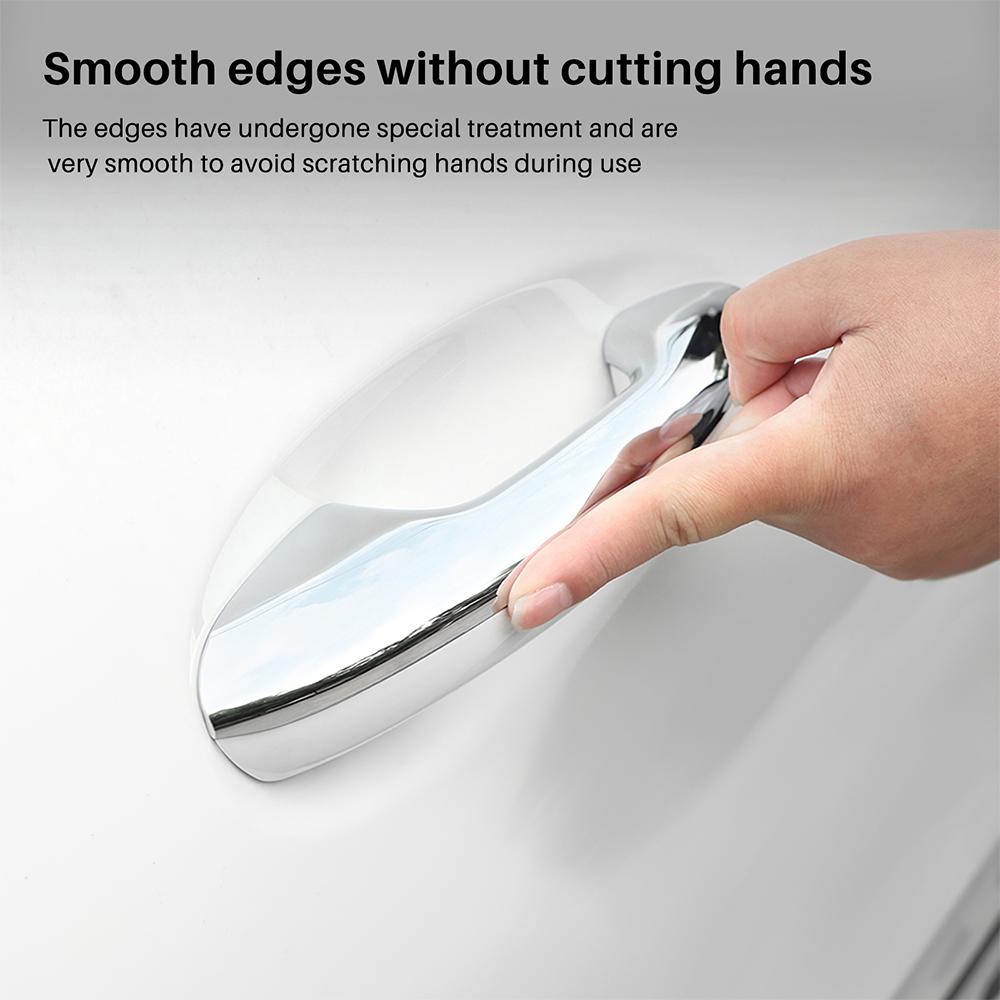 Abs Carbon Fiber Door Handle Trim Cover for Mercedes Benz GLC X254 C Class W206 S206 2025 2025 2025 Car Exterior Accessories