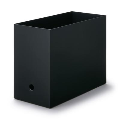 MUJI Polypropylene File Standard A4 Dark 15cm W X 32cm D X 24cm 83364694 Box, Type, Wide, Size, Gray, Approx. H,