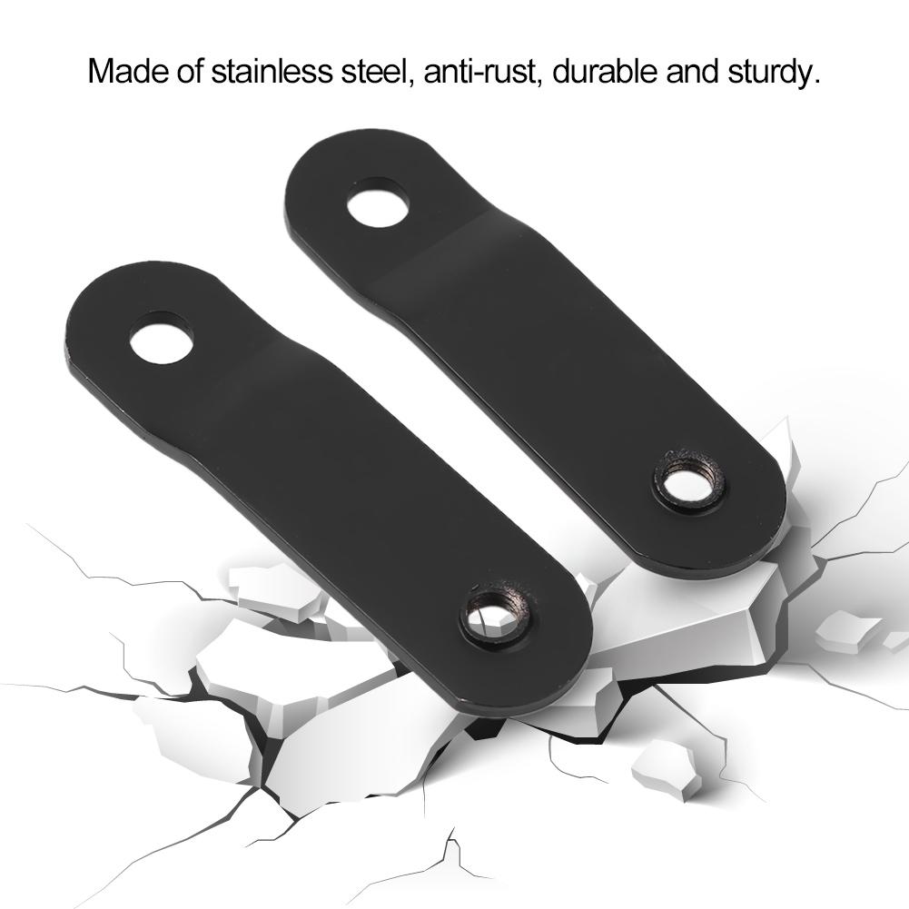 Raise Front of Gas Tank 2.56 with Bolt On Lift Kit for XL Series 1995 2010 (Black)