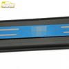 Qin 19 Door Sill Trim Stickers Stainless Steel Welcome Pedal Anti-Scratch Bright Exterior.