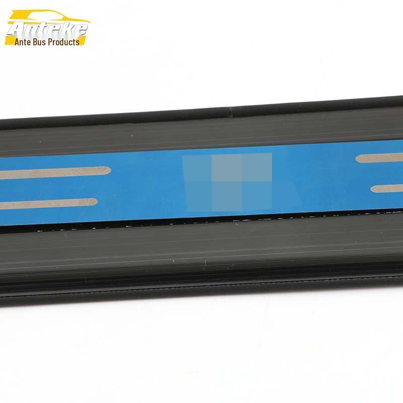 Qin 19 Door Sill Trim Stickers Stainless Steel Welcome Pedal Anti-Scratch Bright Exterior.