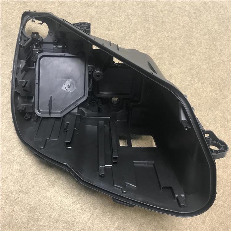 Qashqai 08-14 Headlight Back Shell: Black Plastic Lamp Holder Base