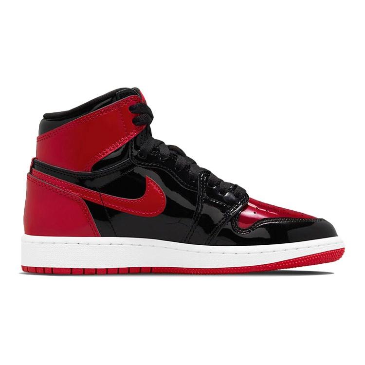 (GS) Air Jordan 1 Retro High OG 'Patent Bred' Kids' 575441-063