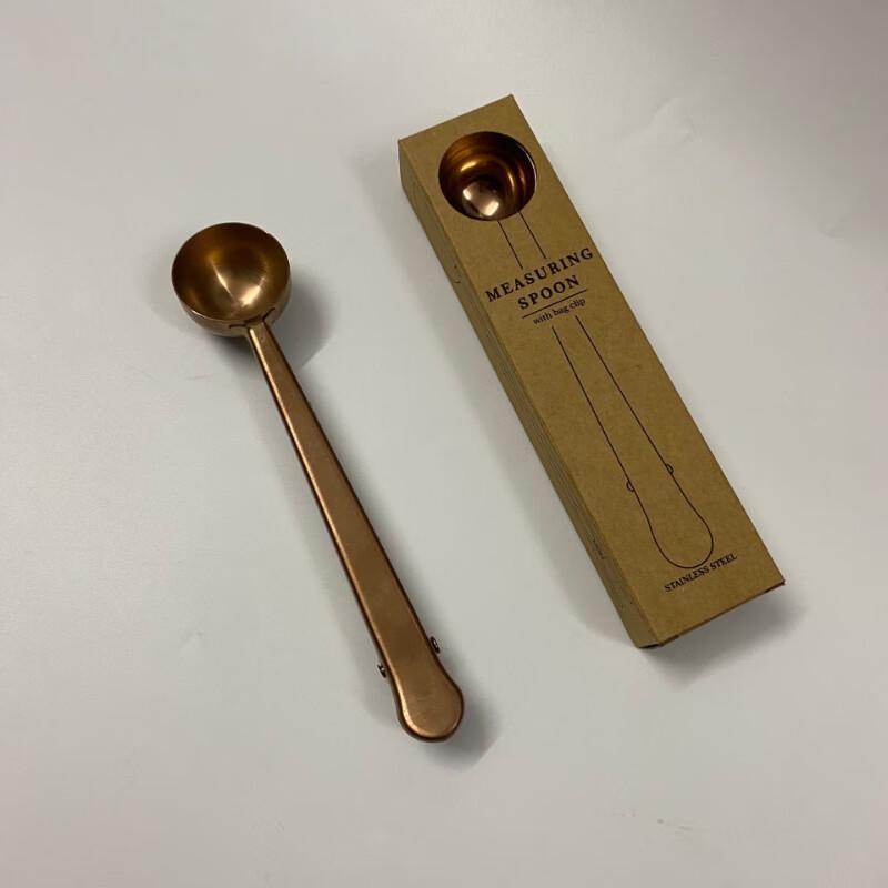 ZISIZ Coffee Measuring Spoon and Bag Clip