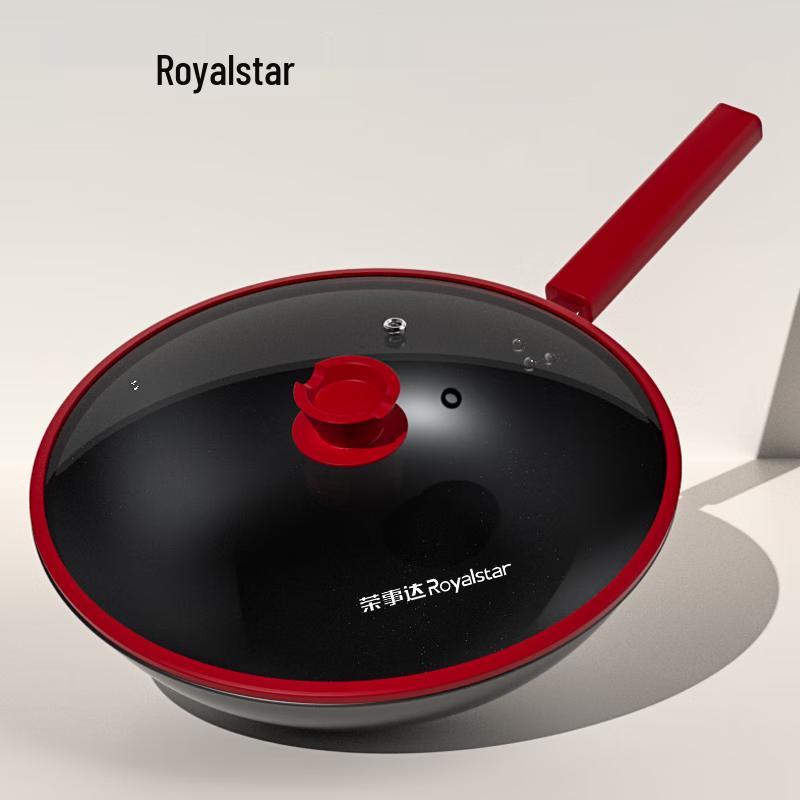 Royalstar Refined Iron Non-stick Wok