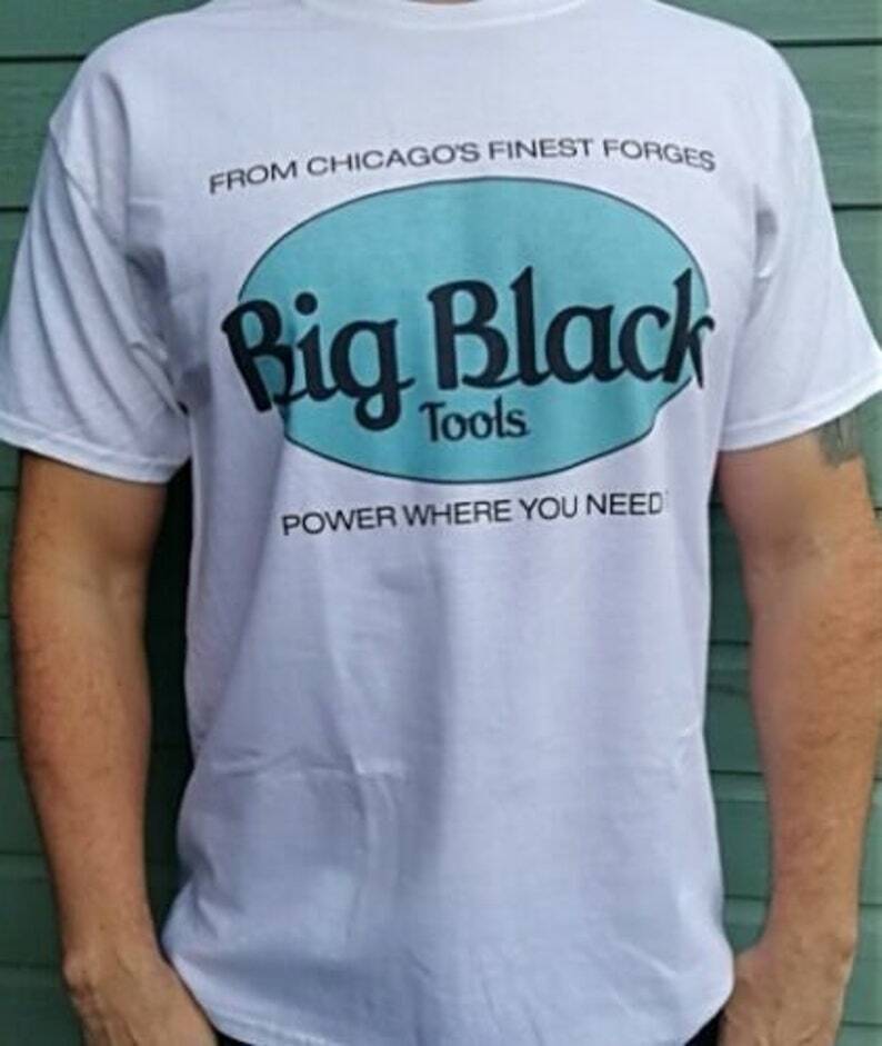 

HOT Big Black Tools T Shirt rock band t-shirt gift for fan Unisex T-Shirt XL
