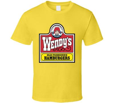 Maglietta Retro Logo Hamburger Wendy's