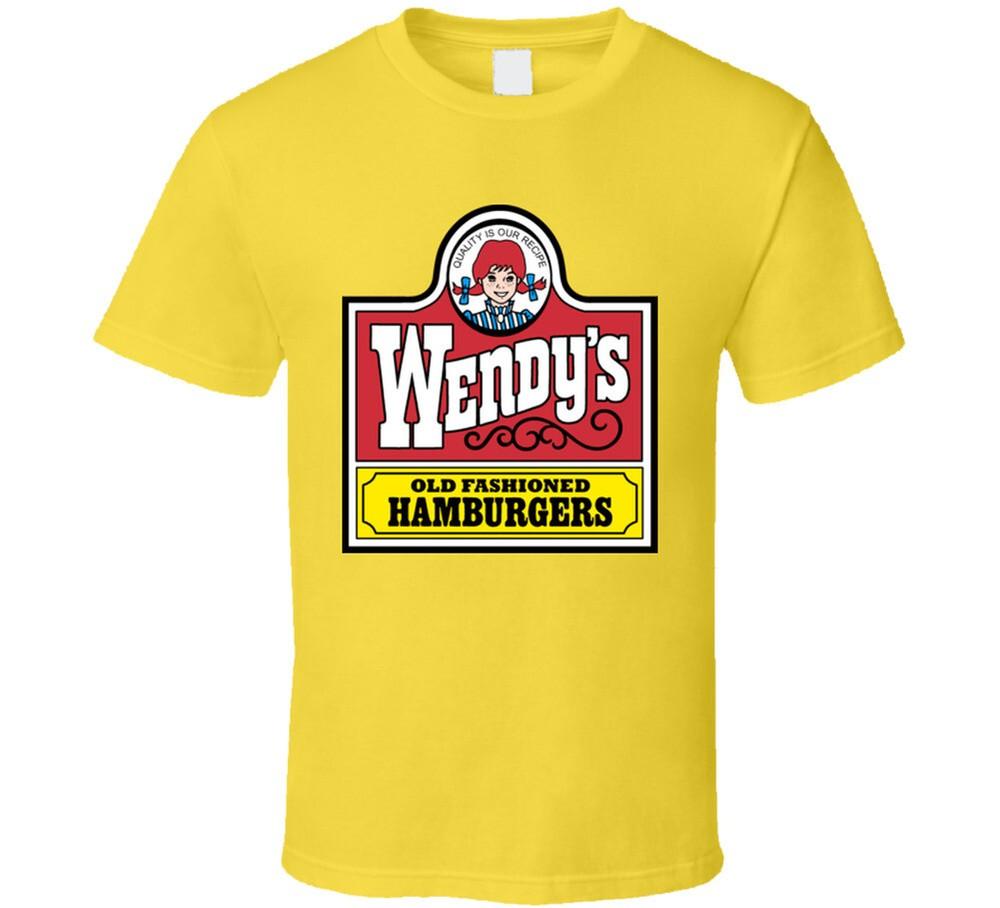 Wendys Hamburger Logo Retro T Shirt