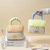 Niedliche Haus-Make-up-Tasche, Kabinen-Waschtasche mit großem Fassungsvermögen, Hand in Hand Trage-Aufbewahrungstasche, Aufbewahrungstasche im weichen und niedlichen Mädchenstil
