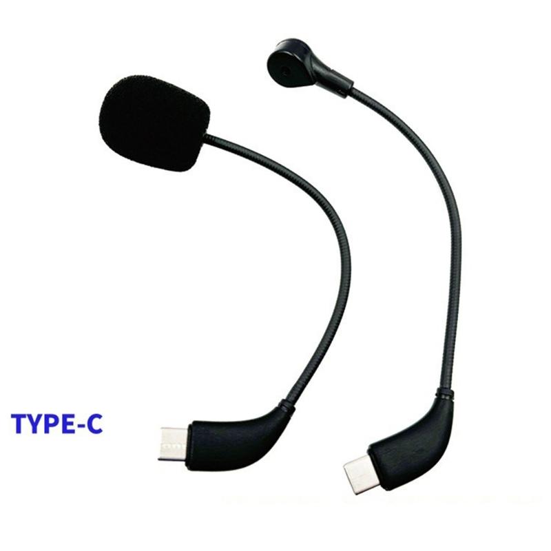 TypeC Microphone for Motorcycles Helmet Headset Earphone with Speaker Microphone 3.0x155mm