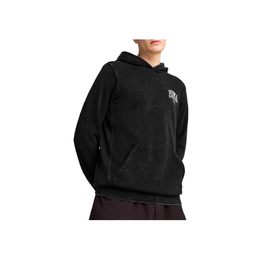 New PUMA Sudadera Clásica PUMA Para Hombre Con Lavado Desgastado. 687517-01