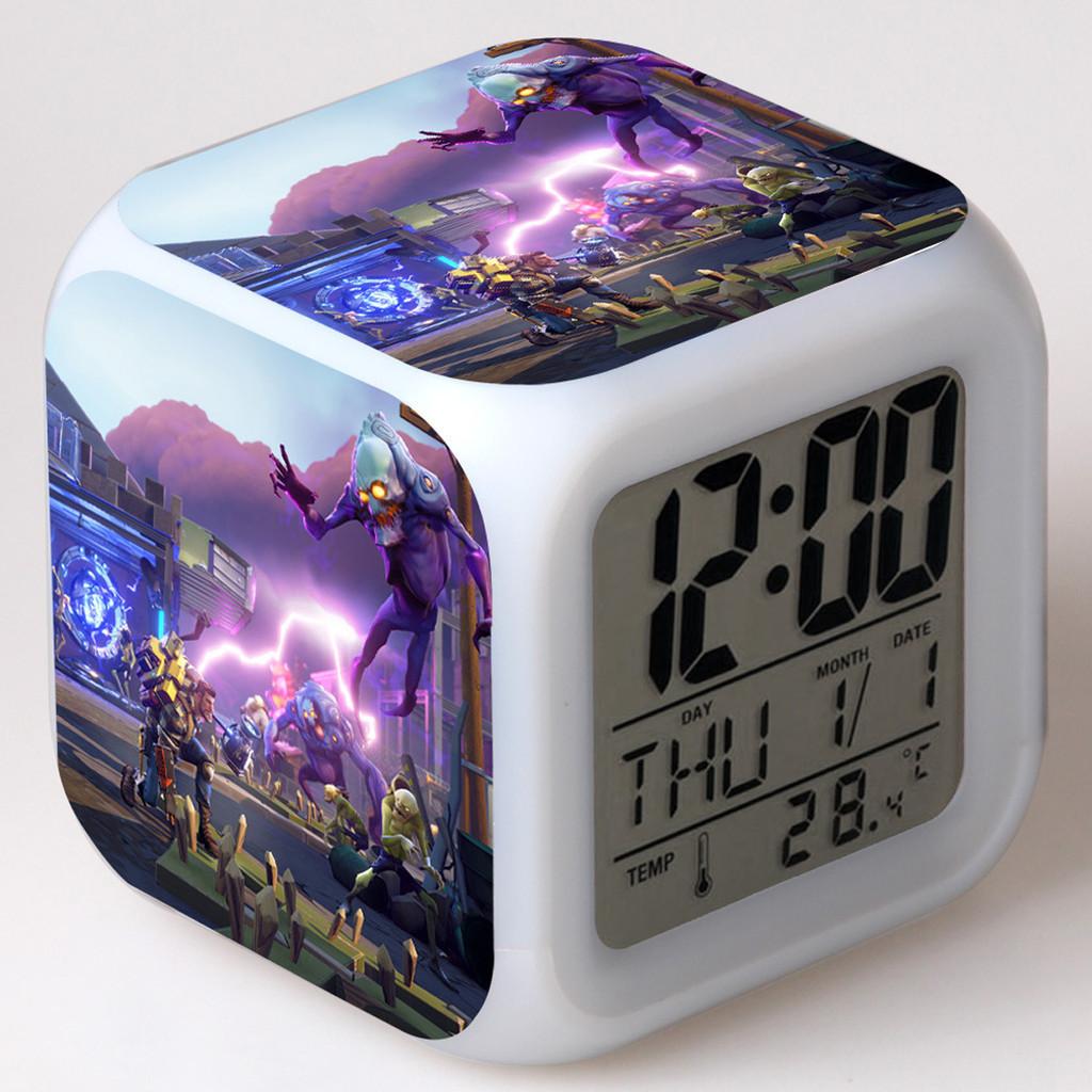 7color Multifunction Digital Alarm Clock Led Watch Alarm Clock