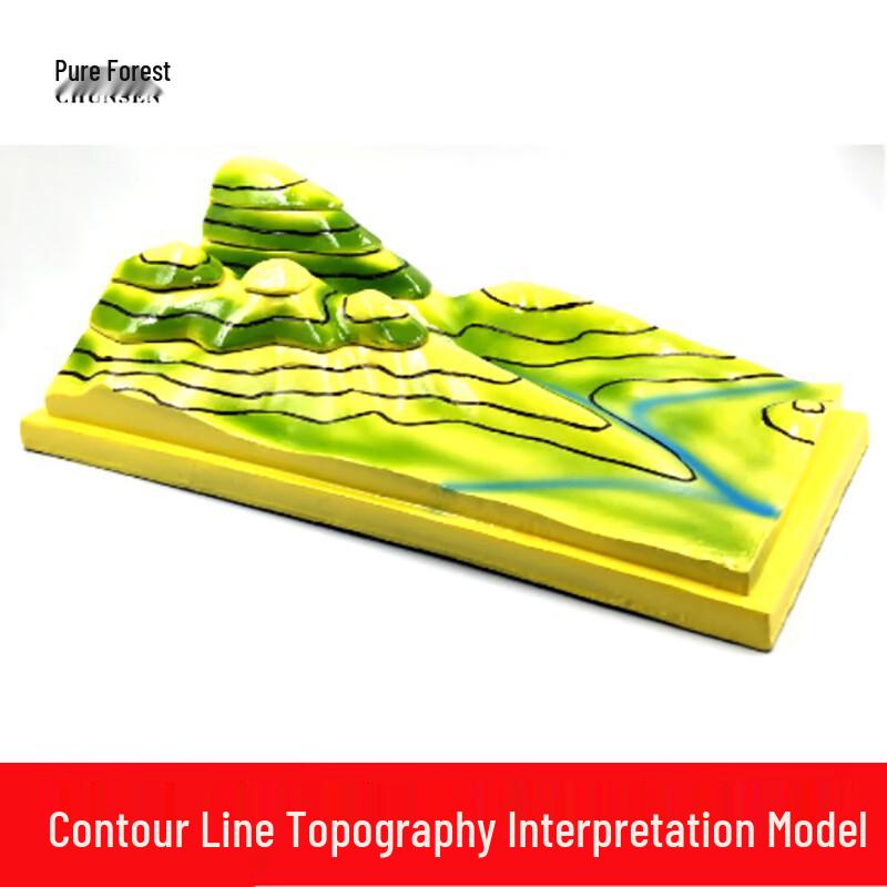 Contour Map Interpretation Teaching Model