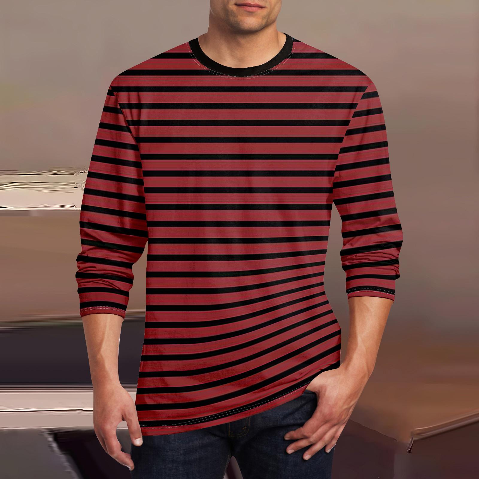 

Муж. Футболка Круглый вырез Одежда Одежда На открытом воздухе Длинный рукав С принтом Модельер Винтаж S