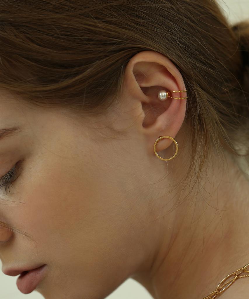 Lazydawn Pearl Point Ear Cuff C005