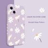 Plain Daisies Phone Case For iPhone 17 Air 16e 15 14 13 12 11 Pro Max Plus Mini Shockproof Cover