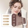 Massagegerät Schulter-Nacken-Massagegerät mit Wärme, Shiatsu-Massagegerät, 2 Massagearten, 6 Silikon-Massageköpfe, elektrische Tiefengewebe-Knetmassagegeräte