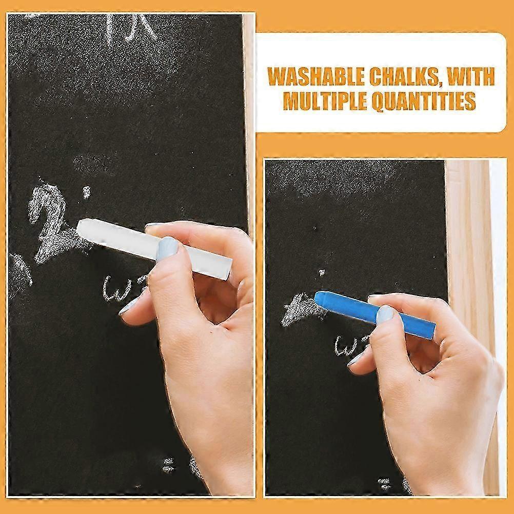 12pcs Water Soluble Chalks Comfortable Grip Chalks Blackboard Chalks Painting Chalks