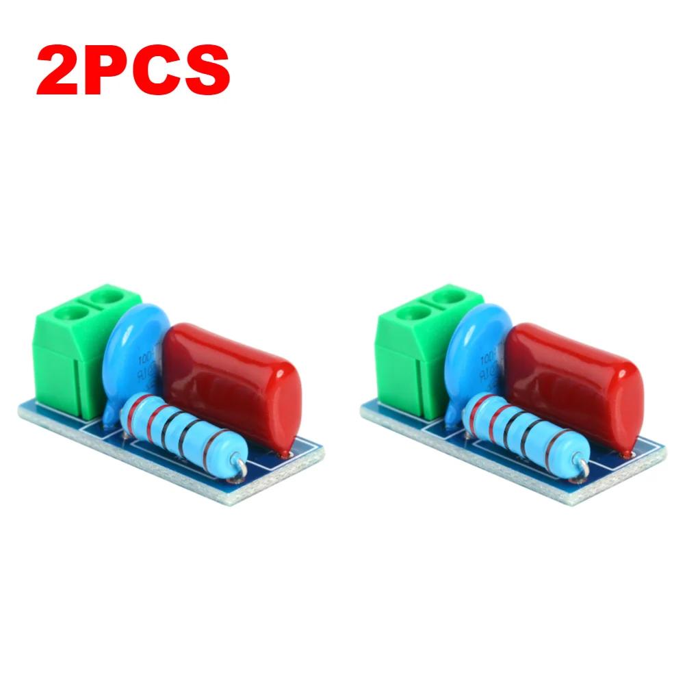 RC Absorption Circuit Module Relay Contact Protection Resistance Surge AC/DC 5V-400V Snubber Board Anti-interference Module
